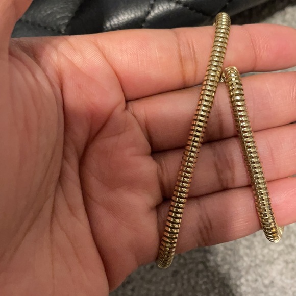 Black Quilted Calvin Klein Mini Bag/WOC with gold - Picture 4 of 4